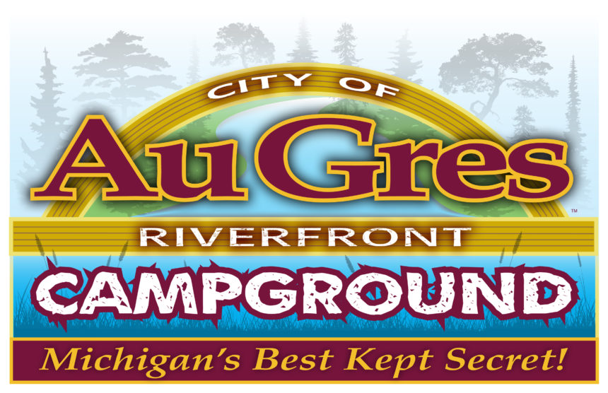 Au Gres Riverfront Campground full color logo